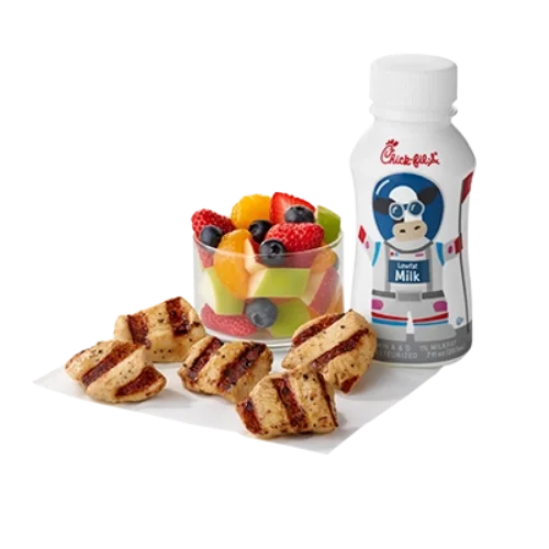 Chick-fil-A Menu With Prices, Calories & Pictures (2026) 124 Chick Fil a 5 CT Grilled Nuggets Kids Meal