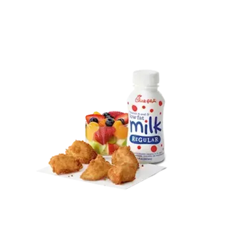 Chick-fil-A Menu With Prices, Calories & Pictures (2026) 122 Chick Fil a 5 CT Nuggets Kids Meal