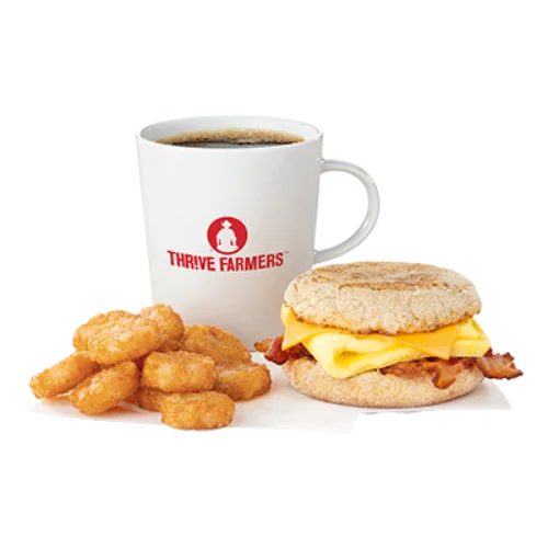 Chick-fil-A Menu With Prices, Calories & Pictures (2026) 25 Chick Fil a Bacon, Egg & Cheese Muffin Meal