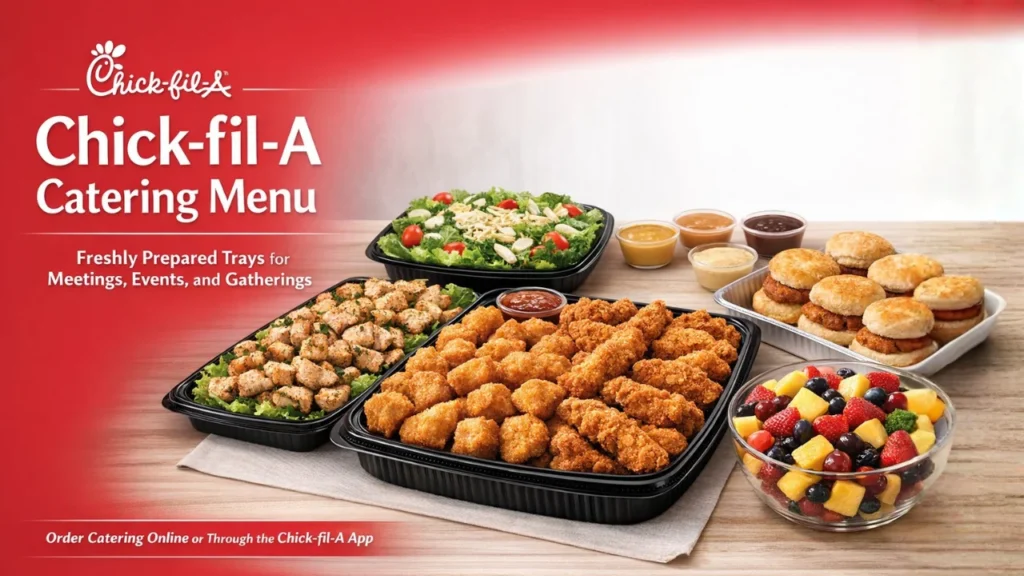 Chick-fil-A Menu With Prices, Calories & Pictures (2026) 130 Chick Fil a Catering Menu