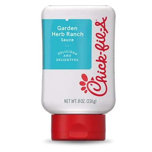 Chick-fil-A Menu With Prices, Calories & Pictures (2026) 127 Chick Fil a Garden Herb Ranch Sauce