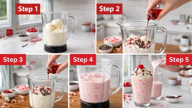 Chick-fil-A Peppermint Milkshake 2026 Guide: Price, Calories, Availability & Recipe 6 Steps to prepare a chick fil a peppermint milkshake, including ingredients and blending instructions.
