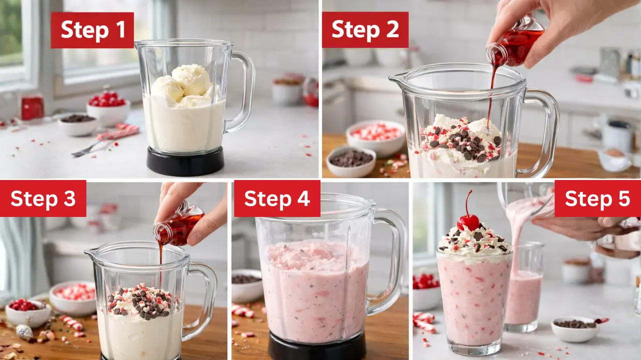 Chick-fil-A Peppermint Milkshake Recipe & Price 2026 6 Steps to create a Chick-fil-A Peppermint Milkshake with chocolate pudding ingredients and preparation instructions.
