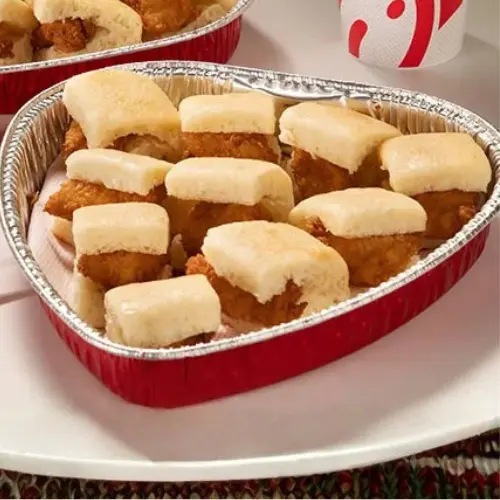 Chick-fil-A Heart Tray & Catering Trays 2026 3 Chick-n-Minis® Heart Tray
