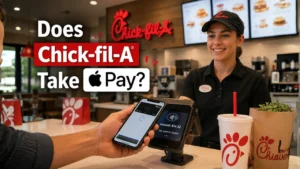 Image asking Does Chick-fil-A Take Apple Pay as a payment method.